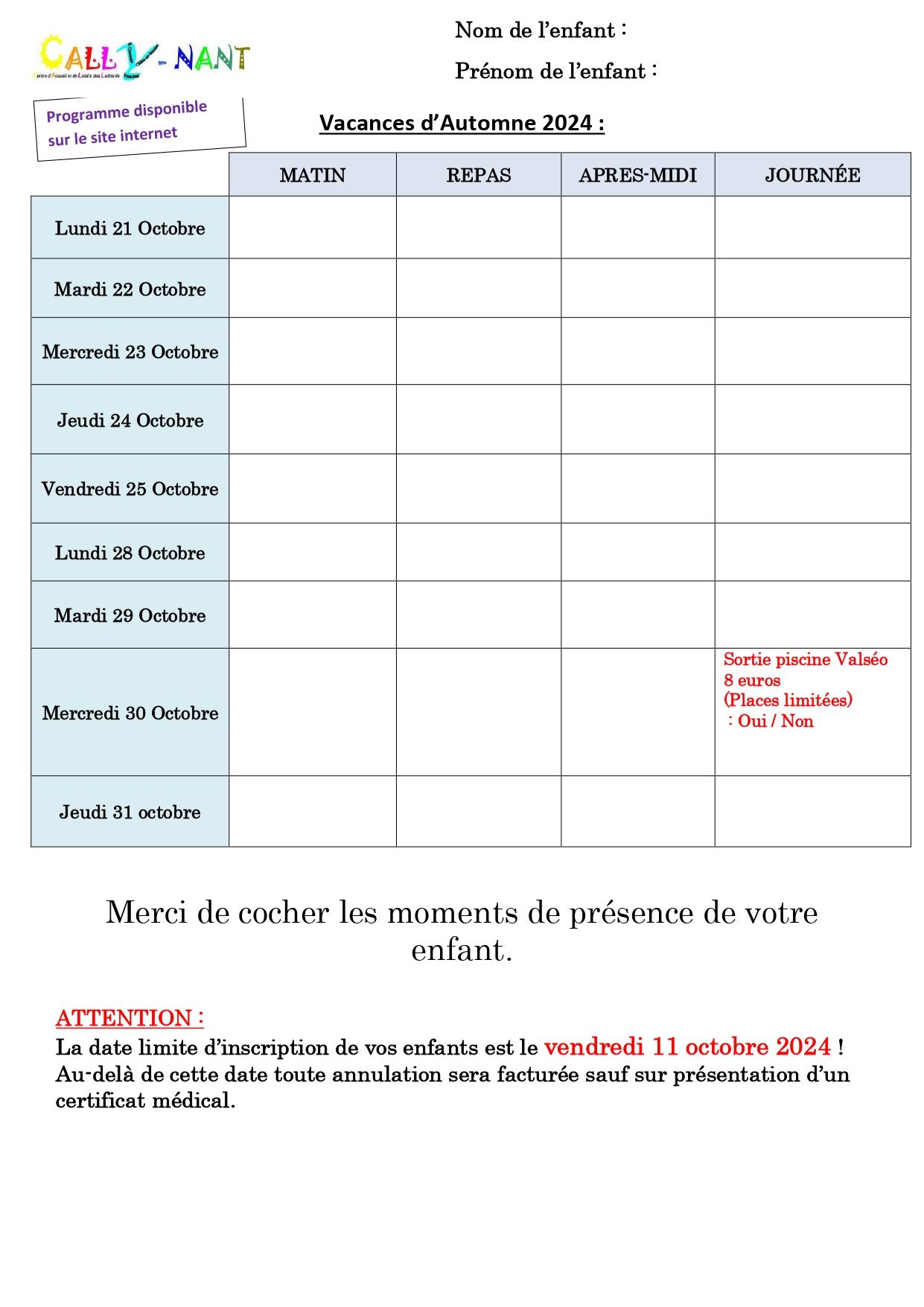 Inscription vacances d automne page 0001